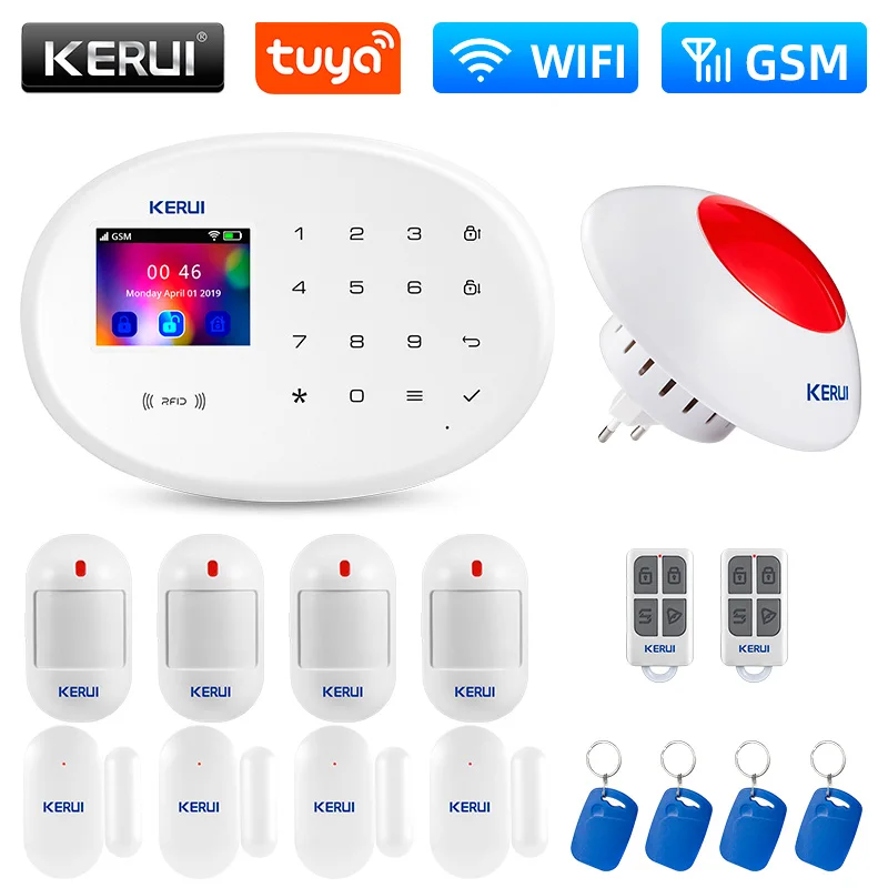 Main Unit GSM WIFI Alarm Home Alarm System Kit - Image 8