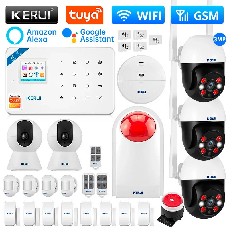Alarm System for Home WIFI GSM Alarm Support Alexa Tuya Smart Motion Sensor - Image 36