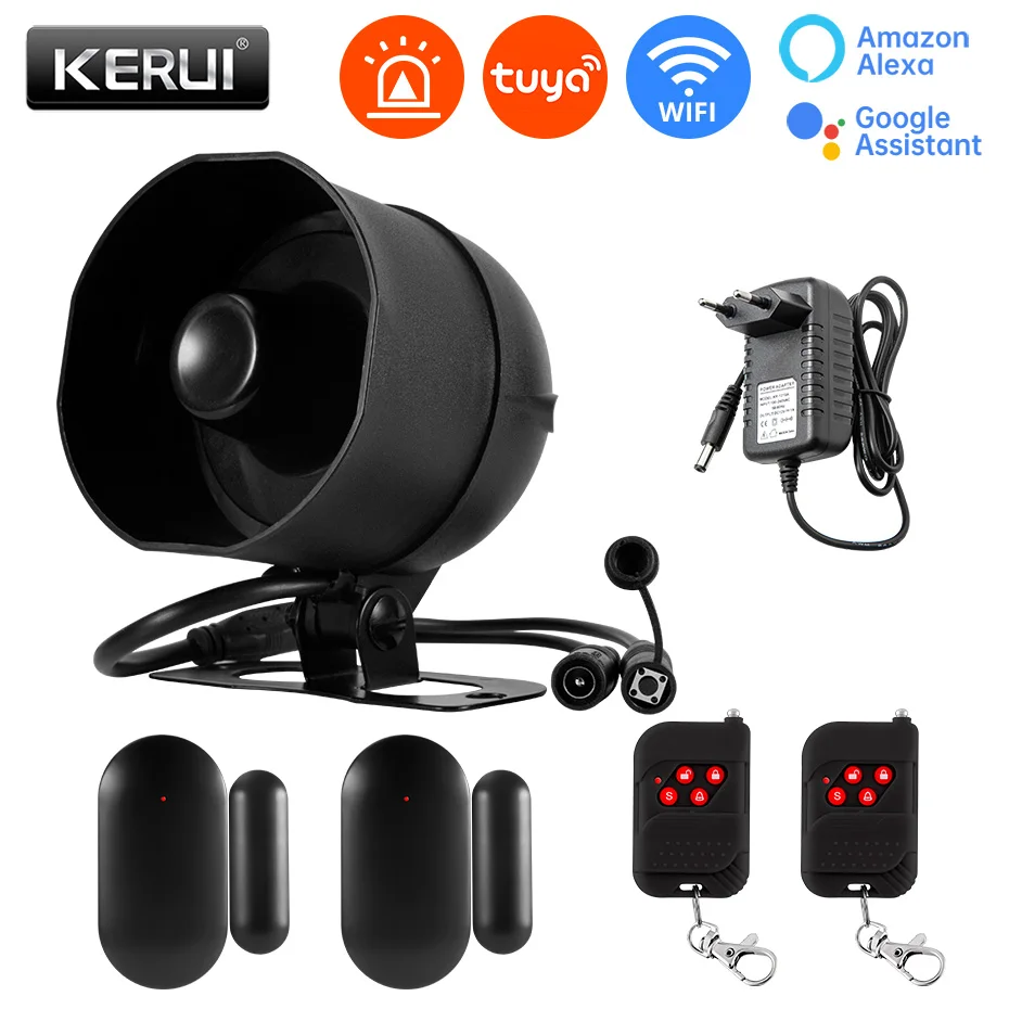 WiFi Loudly Speaker Alarm System 120db Siren Alarm - Image 9