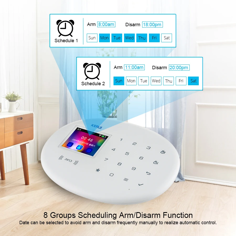 Main Unit GSM WIFI Alarm Home Alarm System Kit - Image 6