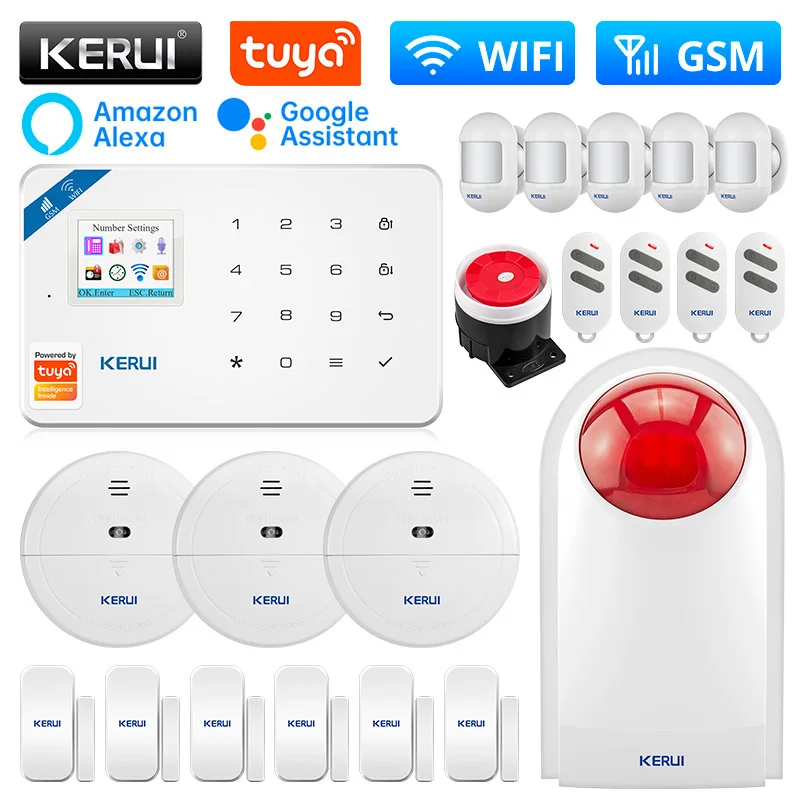 Alarm System for Home WIFI GSM Alarm Support Alexa Tuya Smart Motion Sensor - Image 40