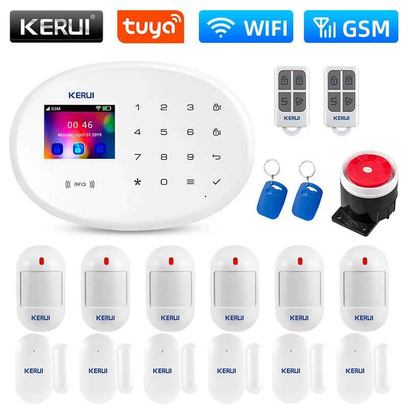 Main Unit GSM WIFI Alarm Home Alarm System Kit - Image 12