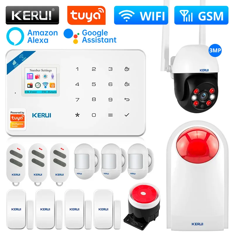 Alarm System for Home WIFI GSM Alarm Support Alexa Tuya Smart Motion Sensor - Image 28