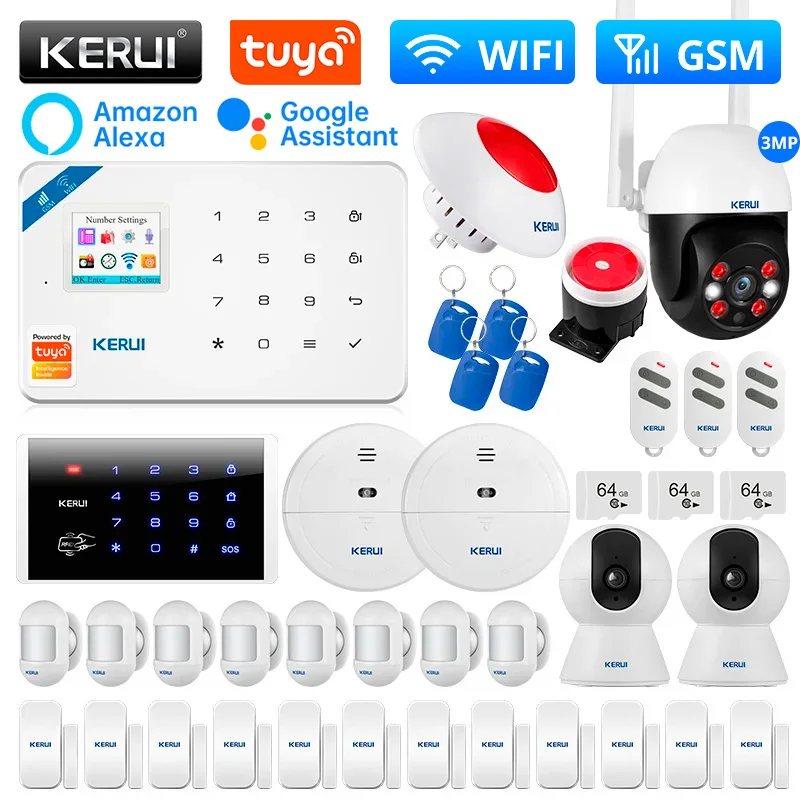 Alarm System for Home WIFI GSM Alarm Support Alexa Tuya Smart Motion Sensor - Image 37