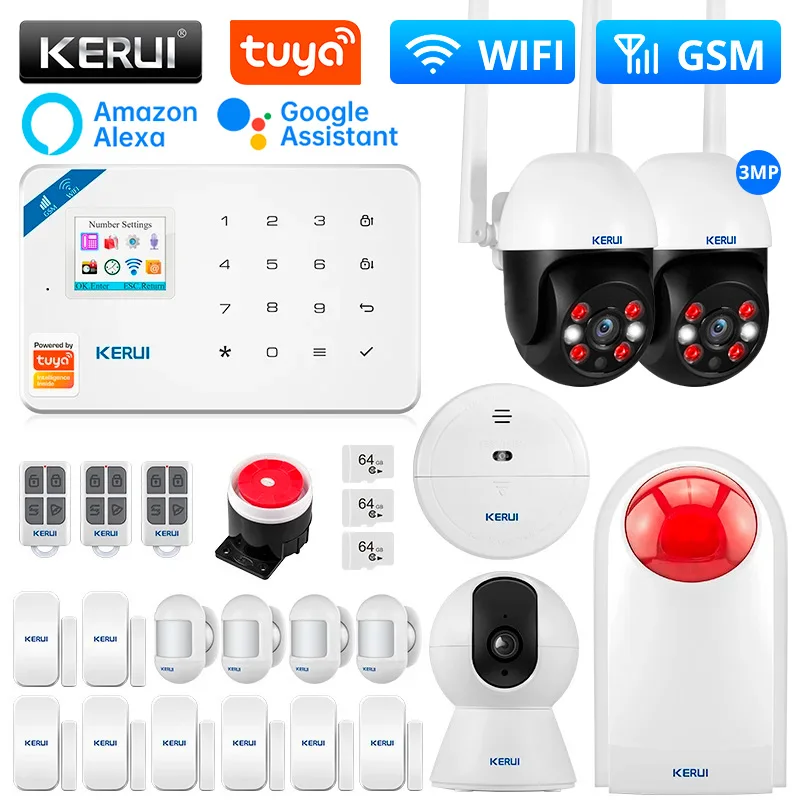 Alarm System for Home WIFI GSM Alarm Support Alexa Tuya Smart Motion Sensor - Image 38