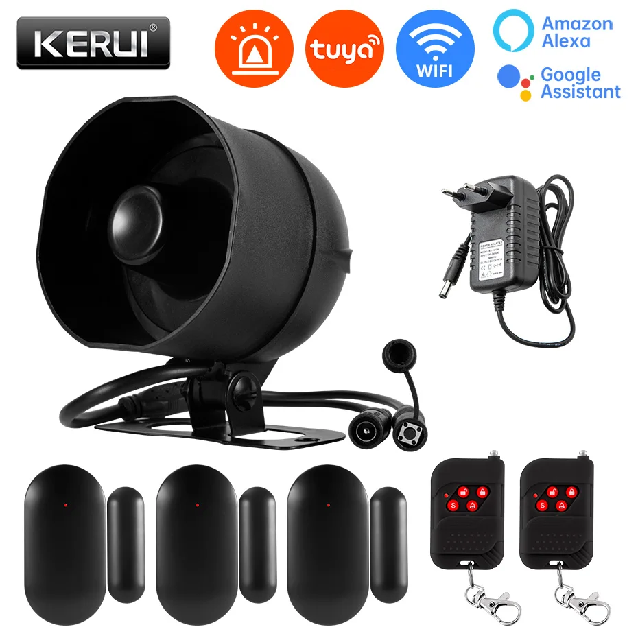 WiFi Loudly Speaker Alarm System 120db Siren Alarm - Image 14