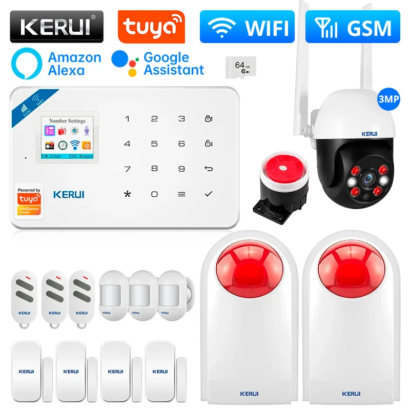 Alarm System for Home WIFI GSM Alarm Support Alexa Tuya Smart Motion Sensor - Image 12