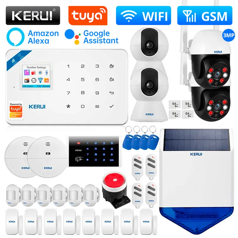 Alarm System for Home WIFI GSM Alarm Support Alexa Tuya Smart Motion Sensor - Image 33