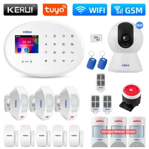 Tuya WIFI GSM Alarm System for Smart Home Security