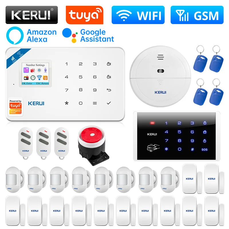 Alarm System for Home WIFI GSM Alarm Support Alexa Tuya Smart Motion Sensor - Image 8